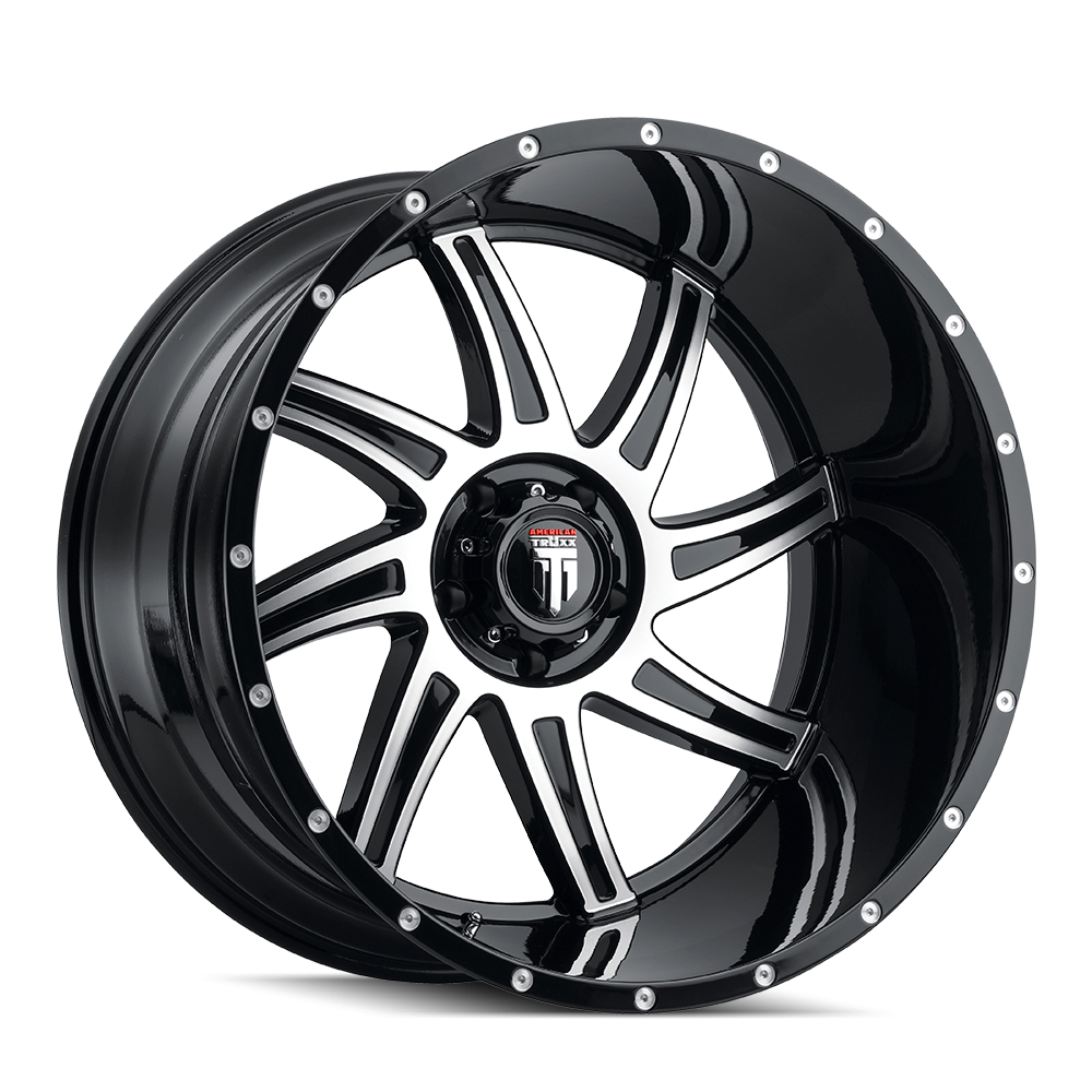 VORTEX (AT162) BLACK/MACHINED
