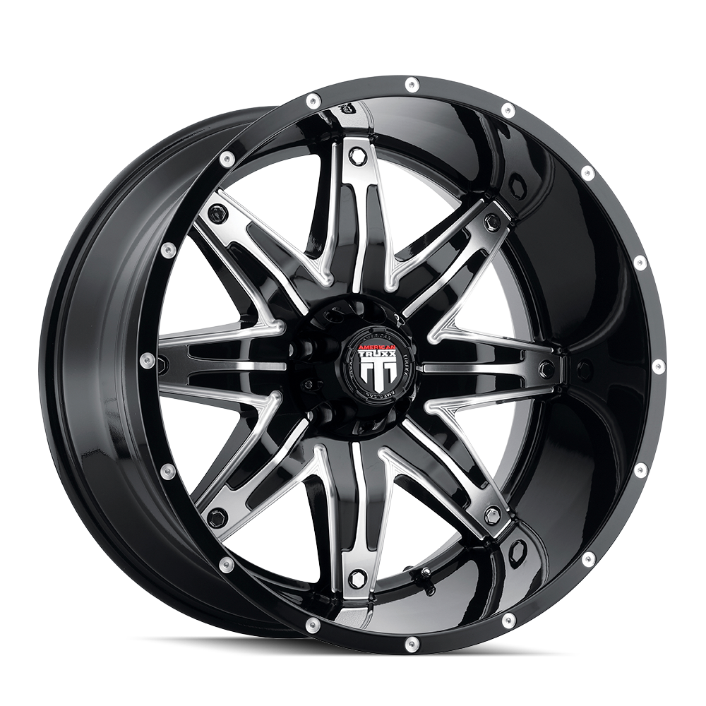 LONESTAR (AT185) BLACK/MACHINED