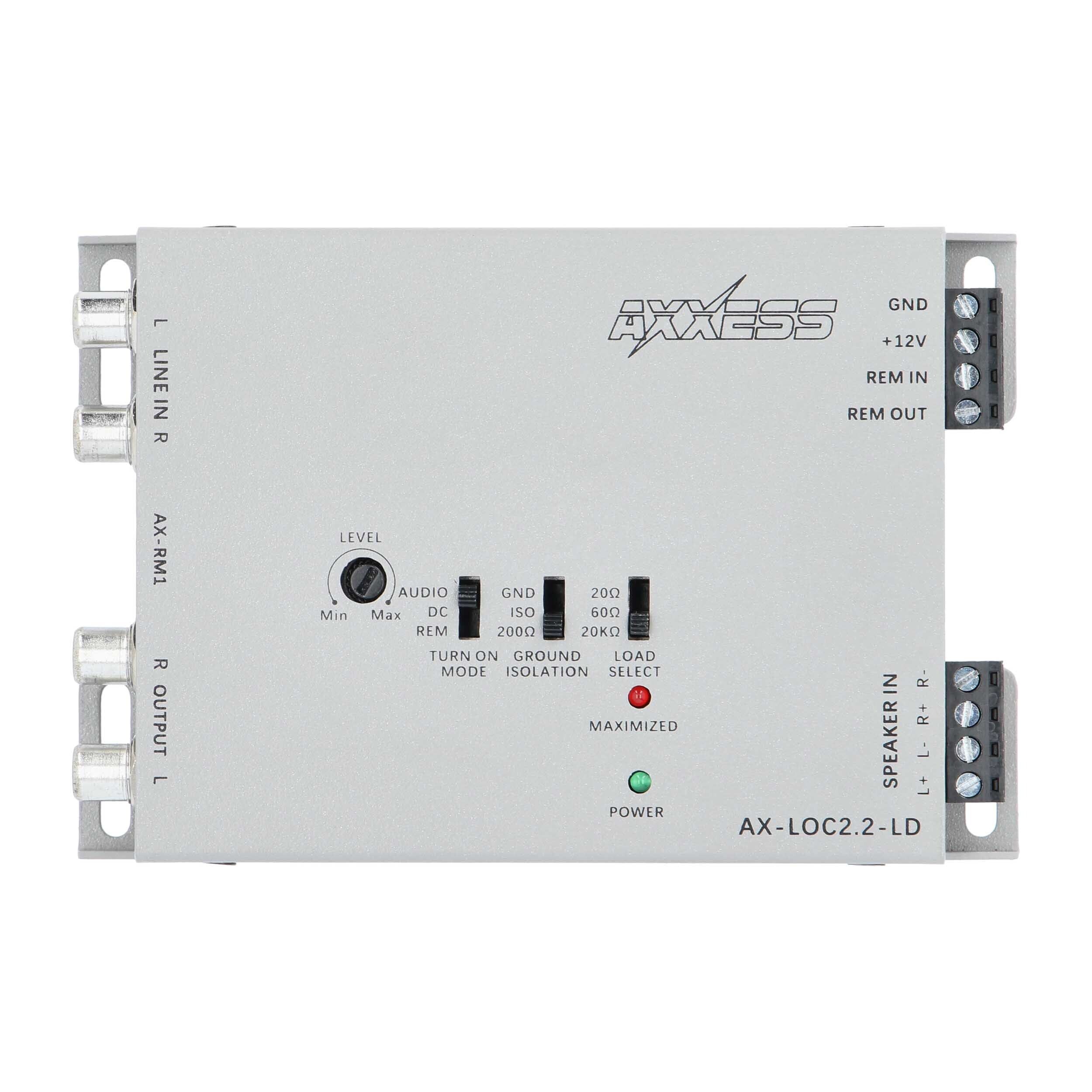 2CH Active Line Output Converter with Line Driver (AX-LOC2.2-LD)