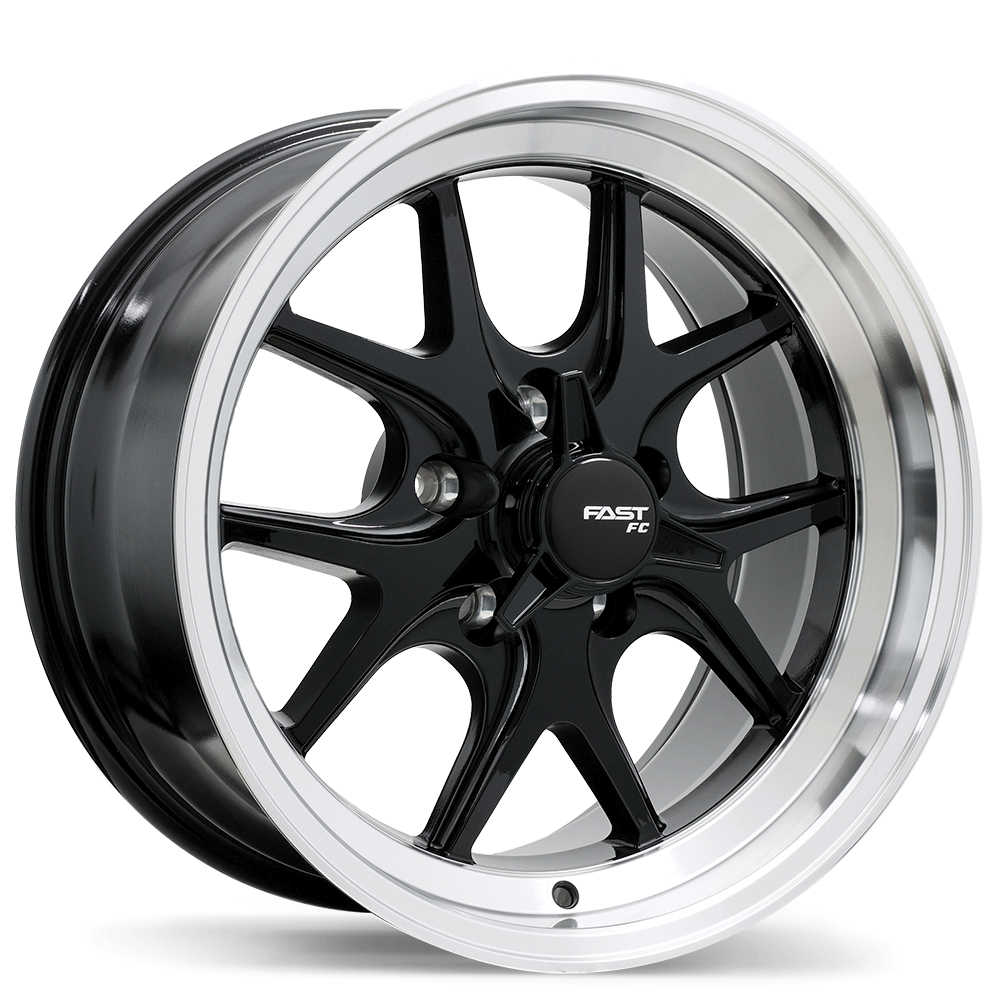 FC04V 18x9.0 5x120mm +0 70.3mm BLK / MCHL