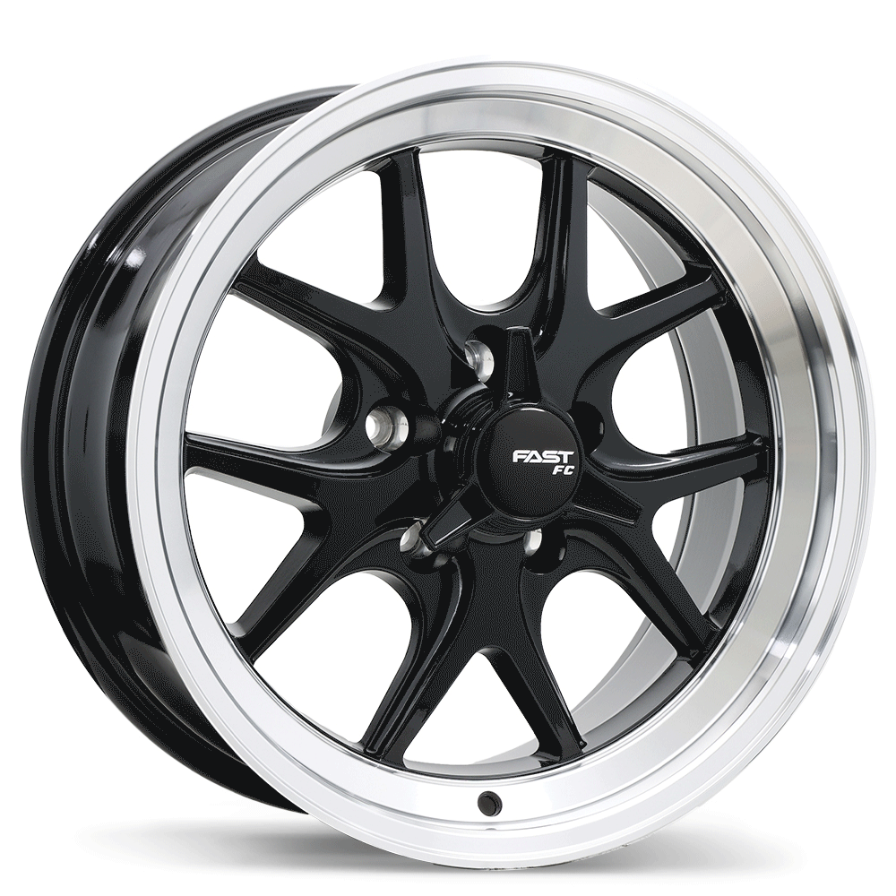 FC04V 17x8.0 5x120.65mm +15 70.3mm BLK / MCHL