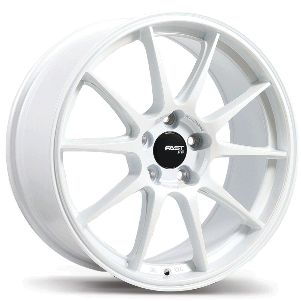 FC08 18x8.0 5x108mm +40 72.6mm WHT / VAR