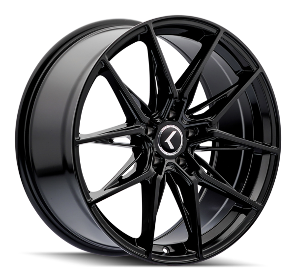 Kraze KR196 Gloss Black 18x8.5