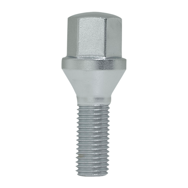 BOLT CONE 17MM 12-1.50 CHR 28MM BULK