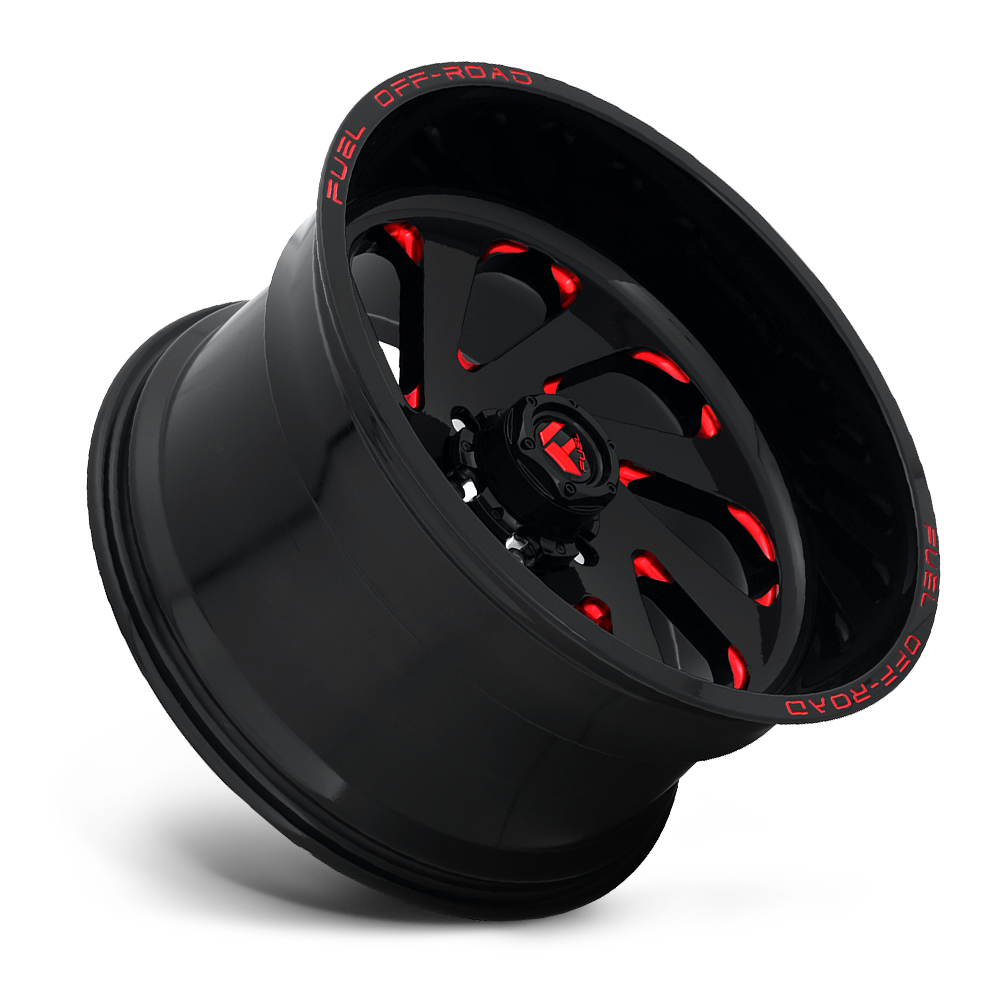 FC CAP BOLT-ON (GB/RD) - 6X135