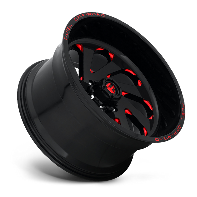 FC CAP BOLT-ON (GB/RD) - 6X135