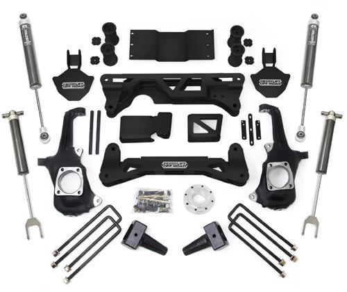 GM HD 5.0"-6.0" LIFT KIT-W/ FALCON SHO