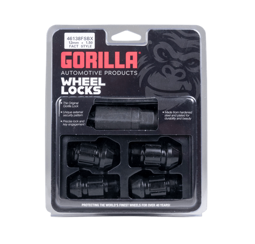 FACT LOCK 12-1.50 BLACK 4-PK - FORD/GM