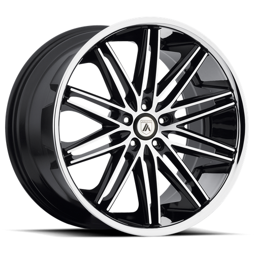 ABL10 22X10 5X120 MACH W/ SS LIP 20MM