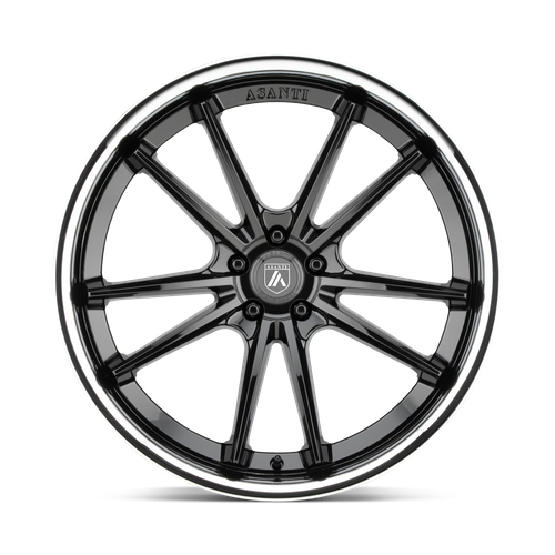 ABL23 20X10.5 5X4.5 G-BLK CHR LIP 38MM