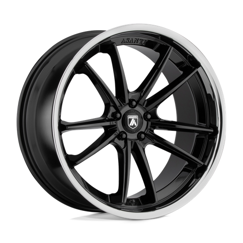 ABL23 24X9 5X4.5 G-BLK CHR LIP 32MM