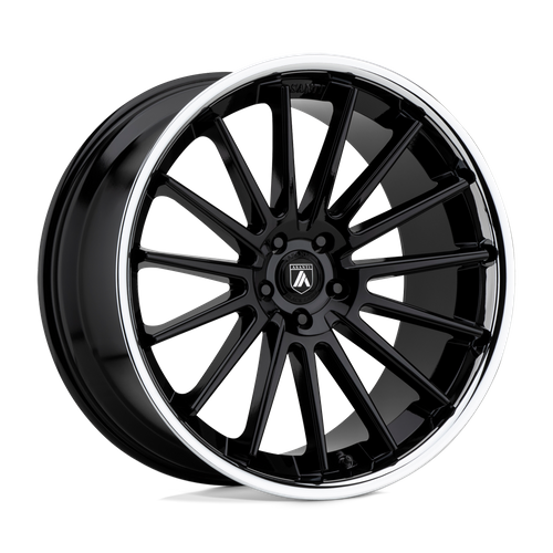 ABL24 20X10.5 5X112 G-BLK CHR LIP 38MM