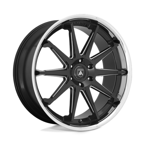 ABL29 22X10 6X5.5 G-BLK MILL CHR LP 30MM