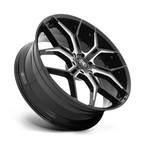 ABL38 22X9.5 6X135 G-BLK MILL 38MM