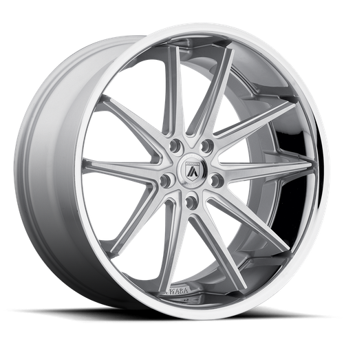 ABL5 20X10 5X4.5 SLVR MACH SS LIP 45MM