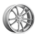 AB23 20X10.5 5X120 BRUSH SLV CHR LIP 38MM