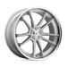 AB23 22X10.5 5X4.5 BRUSH SLV CHR LIP 35MM
