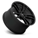 MACH FIVE 20X10 5X4.5 70 G-BLK +40