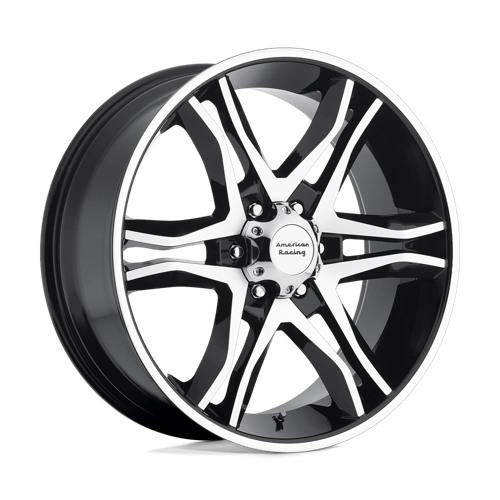 AR893 MAINLINE 17X8 5X4.5 G-BLK/MCH +25M