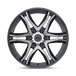AR893 MAINLINE 16X8 6X5.5 G-BLK/MCH 0MM