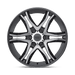 AR893 MAINLNE 18X8.5 5X4.5 G-BLK/MCH +30