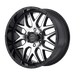 AR910 18X9 5X4.5 G-BLK MACH 00MM