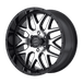 AR910 18X9 5X4.5 G-BLK MACH 00MM 83.1CB