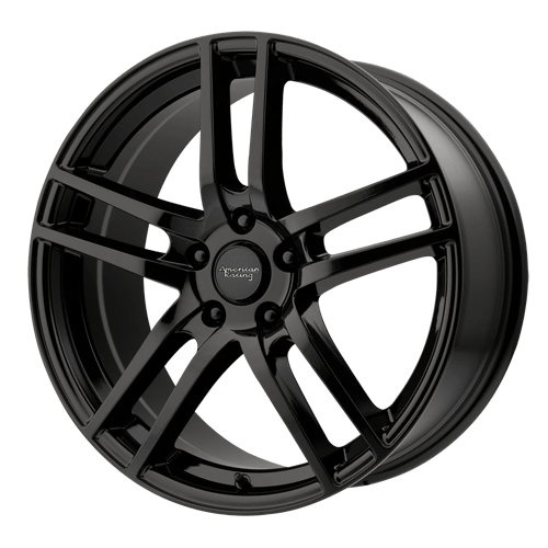 AR929 16X7 5X112 GLOSS BLACK 45MM