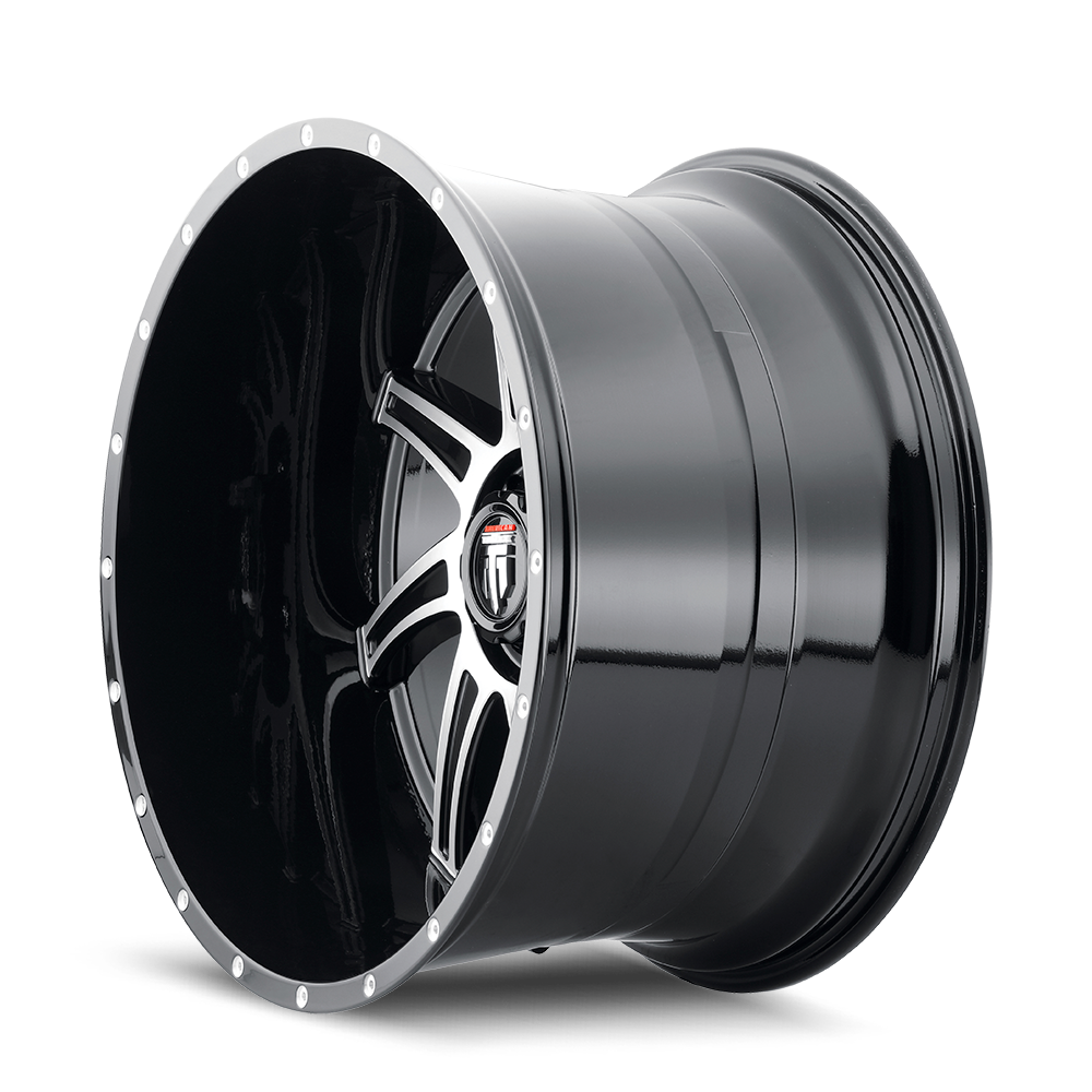 VORTEX (AT162) BLACK/MACHINED