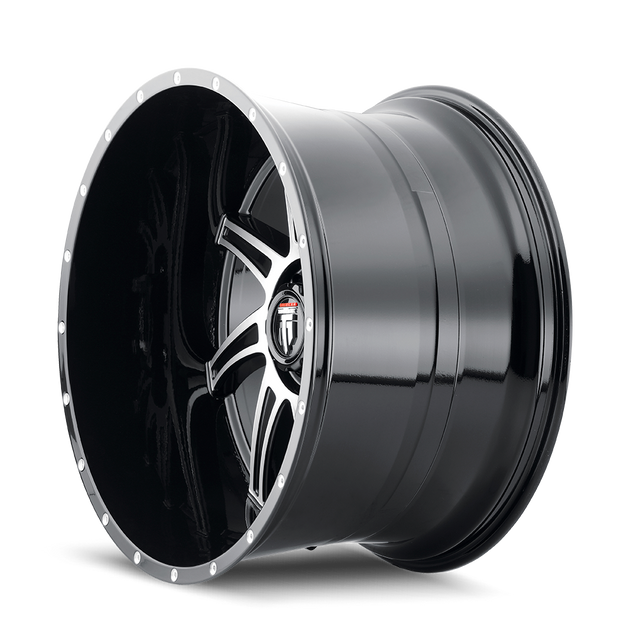 VORTEX (AT162) BLACK/MACHINED