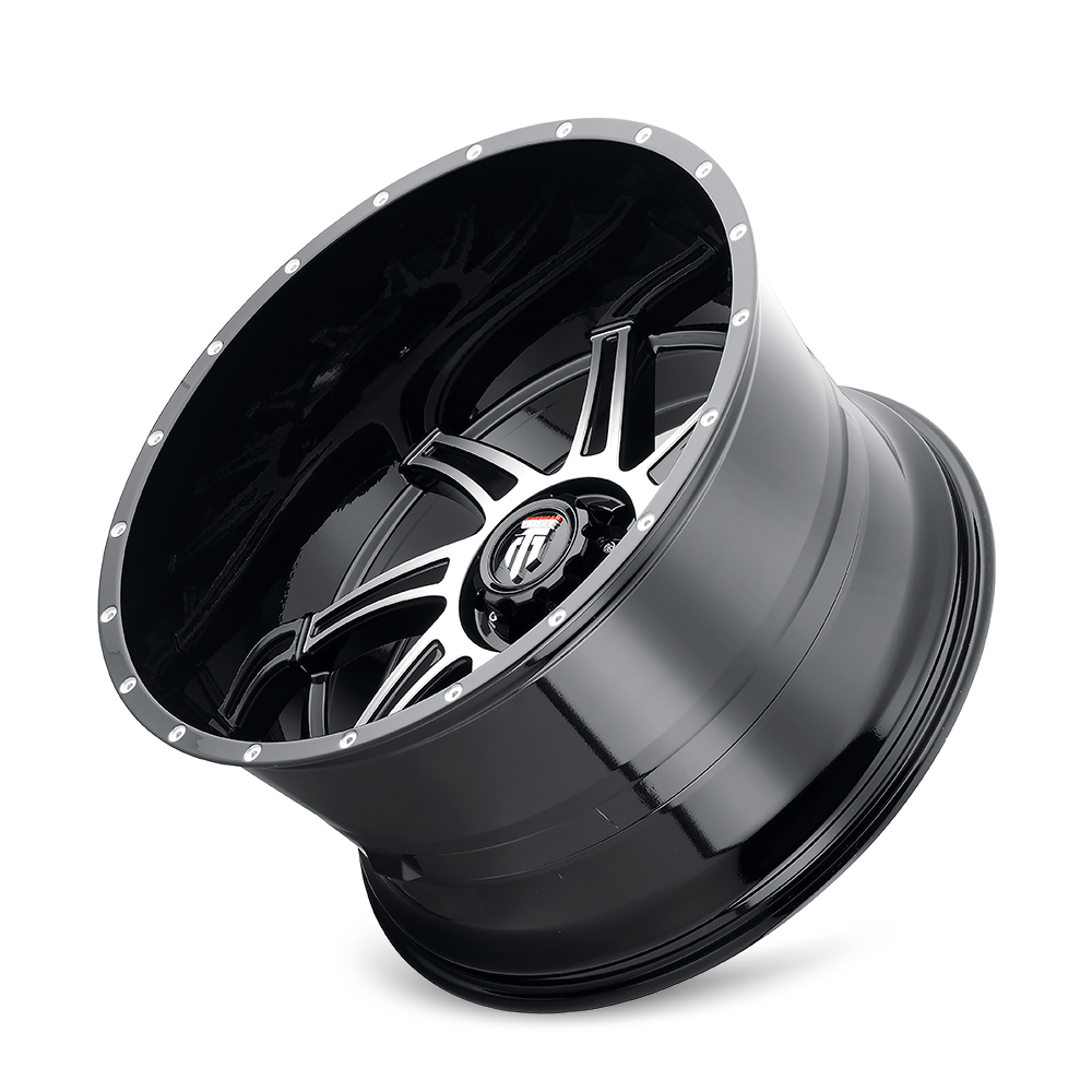 VORTEX (AT162) BLACK/MACHINED