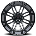 RESTLESS (AT1915) BLACK MILLED
