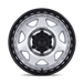 VOYAGER 17X8.5 5X5 71 +0 SLV-MCH-BLK