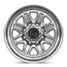 ECHO 18X9 8X180 124 +12 G-SLV-MCH
