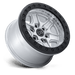 ECHO TRAIL LOCK 17X8.5 6X135 +0 SLV-MCH