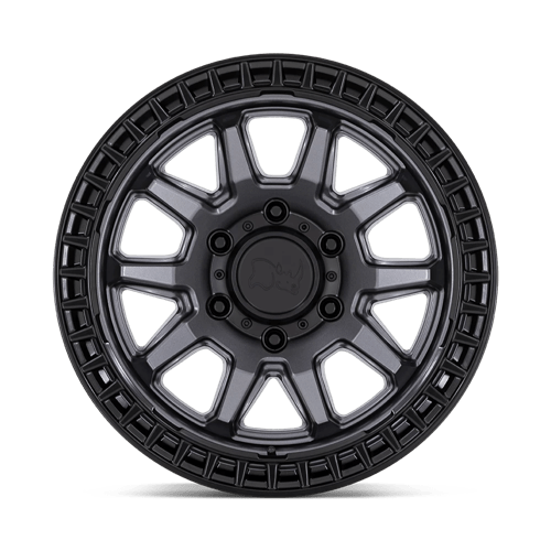 BR CALICO 17X8.5 6X5.5 106 M-GMTL BLK +0