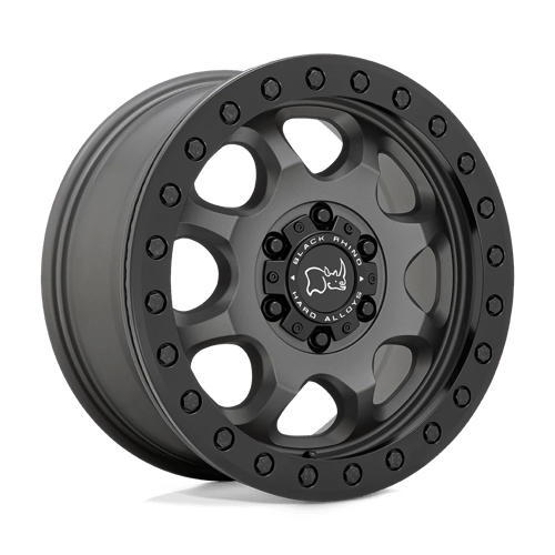 BRVTR 17X8 6X130 M-GNMTL BLK-HDW 38MM