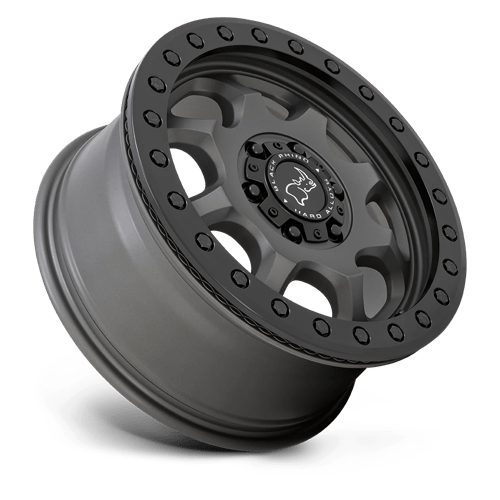 BR VENTURE 17X8 6X130 M-GNMTL BLK 38MM