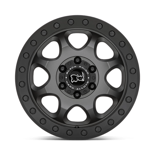 BR VENTURE 17X8 6X130 M-GNMTL BLK 38MM
