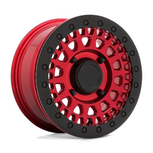 BR PARKER BL 14X7 4X156 +51 132 CNDY RED