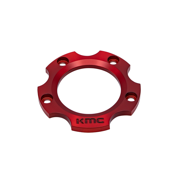 KS CAP RING 5X4.5 - ANODIZED RED