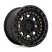 BRCBN 18X9 6X5.5 M-BLK MACH-RNG -18MM