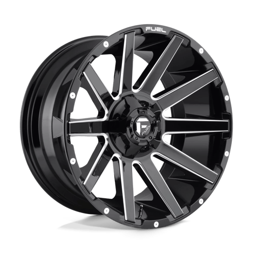 D615 20X10 6X135/5.5 GL-BLK-MIL -18MM