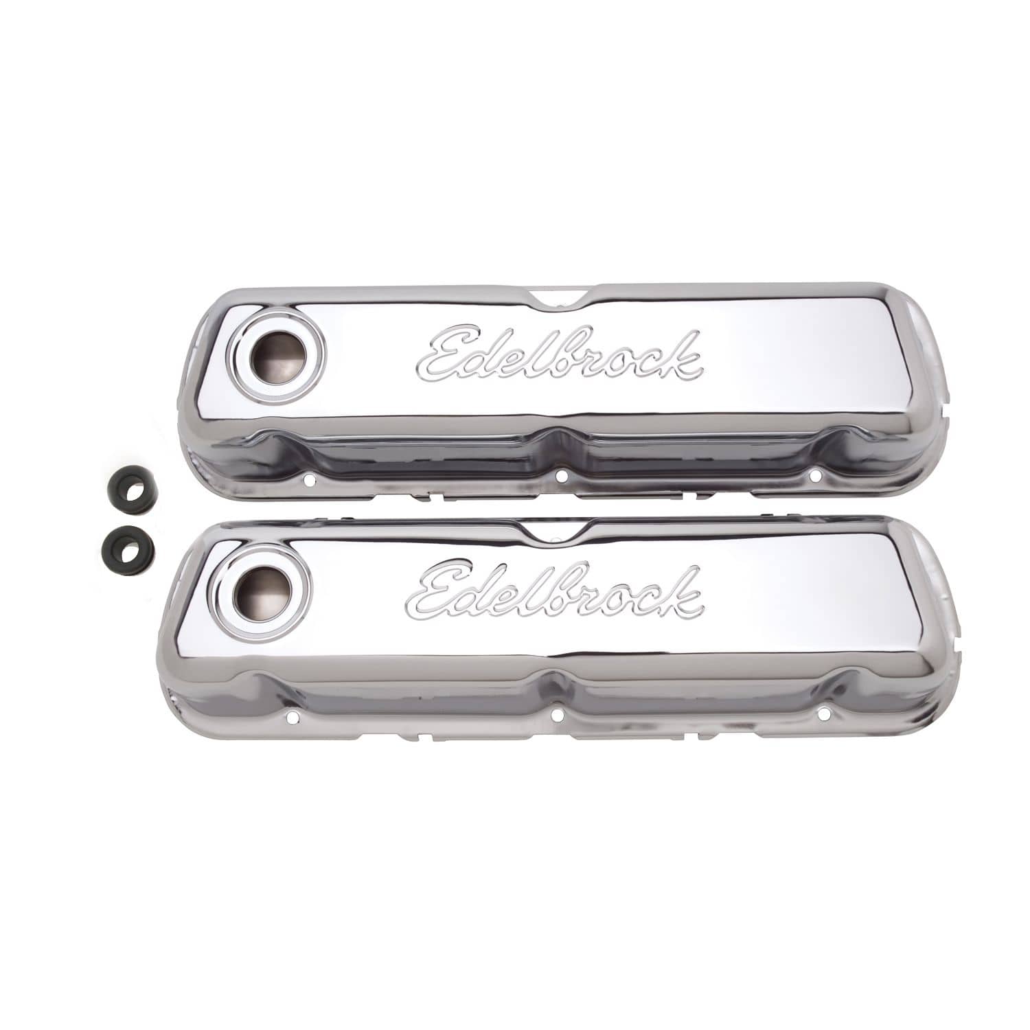 crips Edelbrock キャブレター クローム VALVE CVR CHROME FORD