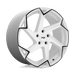 M257 20X10.5 5X112 G-WHT-BLK 40MM