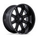 DARKSTAR 22X9 6X135/5.5 +1 G-BLK MILL