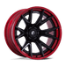 CATALYST 18X9 6X5.5 106 +1 M-BLK RD