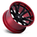 CATALYST 18X9 6X5.5 106 +1 M-BLK RD