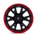CATALYST 18X9 6X135 87 +1 M-BLK RD