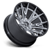 CATALYST 18X9 6X5.5 106 +1 CHR G-BLK